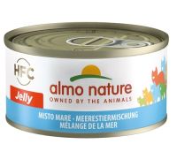 Almo nature hfc jelly misto mare alimento umido complementare per gatti adulti 70 grammi