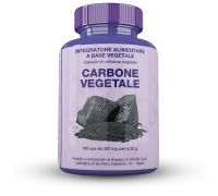 Carbone Vegetale integratore per il benessere dell'apparato digerente 100 capsule