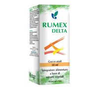 Rumex Delta integratore per l'apparato respiratorio gocce orali 50ml