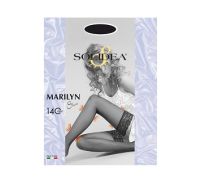 Solidea Marilyn 140 denari 18-21 mmhg calze autoreggenti preventive colore nero taglia 3-ml