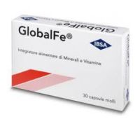 GlobalFe integratore di ferro con altri minerali e vitamine 30 capsule molli