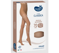 Sauber Linea Classica 13-17 mmhg collant microrete 70 denari colore bisquit taglia 3