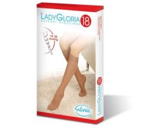 Ladygloria 18-20mmhg gambaletto 140 denari colore daino taglia 2