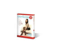 Ladygloria 18-20mmhg autoreggente 140 denari colore daino taglia 5