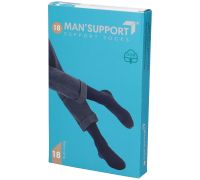 Man Support Cotton 18-20mmhg gambaletto colore blu taglia 1