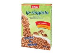 Lp-Ringlets cereali al cioccolato ipoproteici 250 grammi
