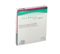 Duoderm CGF medicazione sterile idrocolloidale senza bordo adesivo 15 x 15cm 5 pezzi