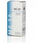 Mg 50 integratore per la funzione muscolare e il sistema nervoso 50 tavolette