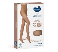 Sauber Linea Classica 13-17 mmhg collant microrete 70 denari colore nero taglia 1