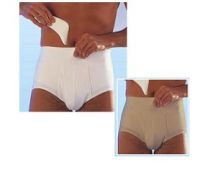 Scudotex slip contenitivo in cotone con tasche interne per pelotte inguinali taglia 6