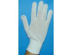 Guanto cotone bianco misura 7,5 1 paio