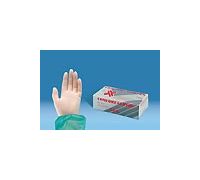 Prontex guanti in lattice naturale talcati con amido vegetale misura piccla 100 pezzi