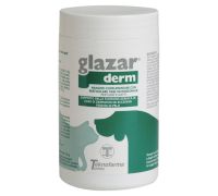 Glazarderm mangime complementare in caso di dermatosi e perdita di pelo per cani e gatti 500 grammi