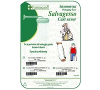 Farmacare salvagesso protezione impermeabile gamba 6 pezzi