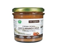 Probios crema scura 100% mandorle senza zuccheri aggiunti e senza glutine 200 grammi