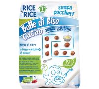 Probios Rice & Rice bolle di riso al cacao senza glutine 150 grammi