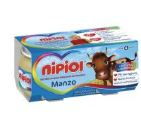 Nipiol manzo omogeneizzato 2 x 120 grammi