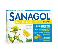 SANAGOL GOLA VOCE LIMONE SENZA ZUCCHERO 24PZ