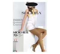 Solidea Micro Rete 70 denari sheer 12-15 mmhg collant preventivi colore sabbia taglia 2-m