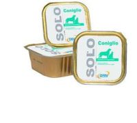 Drn Solo coniglio cibo umido monoproteico per cani e gatti 100 grammi