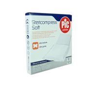 Stericompress Soft compresse di garza in tessuto non tessuto sterile 7,5x7,5cm 12 pezzi