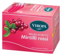 Viropa infuso ai frutti mirtilli rossi 15 bustine