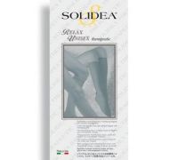 Solidea Relax 18-21 mmhg ccl1 gambaletti terapeutici a punta aperta unisex colore natur taglia xxl