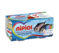 Nipiol salmone nasello verdure omogeneizzato 2 x 80 grammi