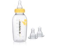 Medela biberon con tettarella flusso medio 250ml  