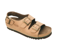 Scholl Air Bag Back Strap sandalo con con cinturino tomaia in nubuck colore cuoio misura 42