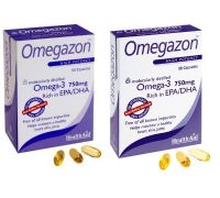 Omegazon integratore per la salute di cuore occhi e sistema nervoso 30 capsule