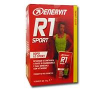 Enervit R1 sport limone integratore per l'attività sportiva 10 bustine