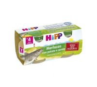 HIPP OMOG MERLUZ/CAR/PAT 2X80G