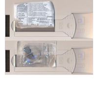 Ago butterfly stand set g23 celeste ago a farfalla con alette guida e cannula di raccordo 1 pezzo