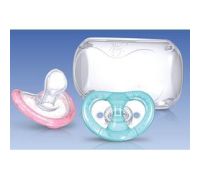 Nuby Nt Matyral -Flex succhietto ortodontico con contenitore igienico 0-6 mesi  