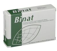 Binat integratore alimentare per il benessere di pelle unghie e capelli 30 compresse