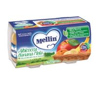 Mellin albicocca banana mela omogenizzato 2x100 grammi