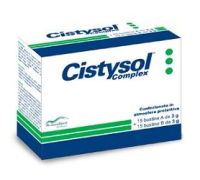 Cistysol Complex integratore per l'apparato urinario 15 bustine A + 15 bustine B