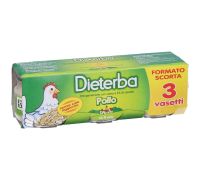 Dieterba pollo omogeneizzato 3 x 80 grammi