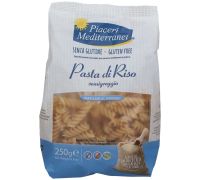 Piaceri Mediterranei pasta di riso semigreggio fusilli 250 grammi