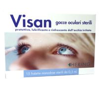 Visan gocce oculari protettive lubrificanti e rinfrescanti 15 fialette monodose 0,5ml