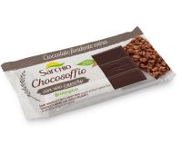 Chocosoffio cioccolato fondente extra senza glutine 25 grammi