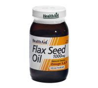 Flax Seed Oil 1000mg integratore per l'apparato digerente 60 capsule molli