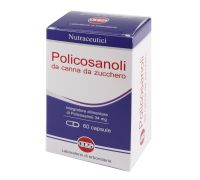 Policosanoli da canna da zucchero integratore per il controllo del colesterolo 60 capsule vegetali