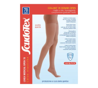 Scudotex collant 70 denari punta aperta colore daino taglia 4