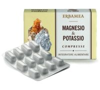 Erbamea magnesio e potassio integratore 24 compresse