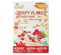 Probios easy to go crispy flakes ai frutti rossi senza glutine 300 grammi