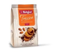 Biaglut Treccine biscotti con cacao e mandorle senza glutine 200 grammi