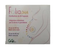 Folia DHA integratore per la gravidanza 60 capsule