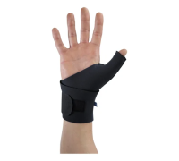 Filamed 111 polsiera in neoprene leggero con presa pollice e chiusura a strappo taglia unica ambidestra